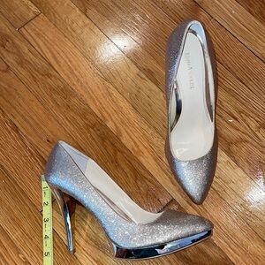 Mark Fisher Gold Sparkle Glitter Pump date wedding party birthday